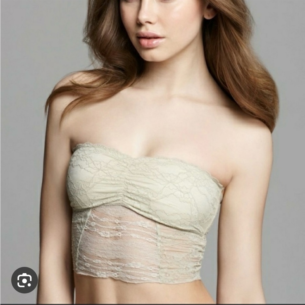 Free People Galloon Bandeau Lace Bra small